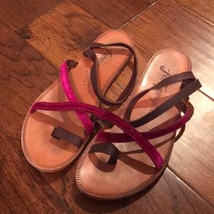 Free people strappy sandals
